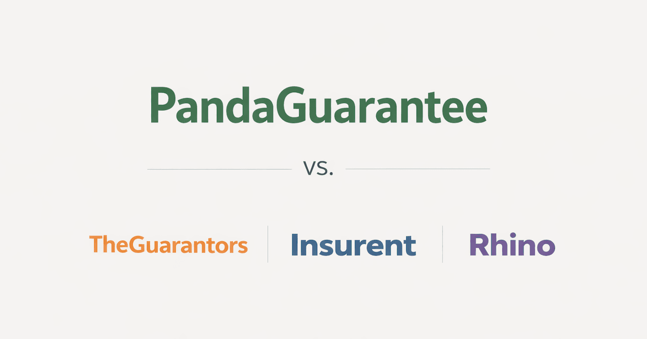 PandaGuarantee vs. TheGuarantors vs. Insurent vs. Rhino: What's the Best Guarantor Insurance?