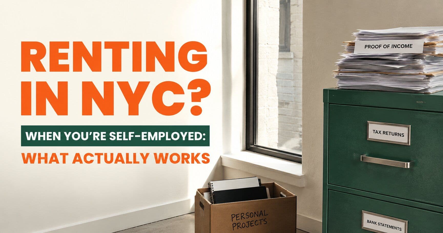 Renting in NYC When You're Self-Employed: What Actually Works
